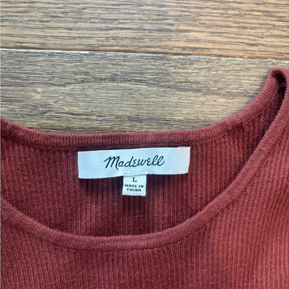 Madewell Ribbed Sweater Tank top